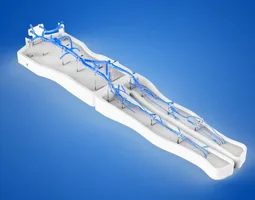 Superior And Inferior Vena Cava-Lower Extremity Vein Simulation Model